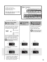 Предварительный просмотр 17 страницы Electrolux EN18WI30LS User And Care Manual