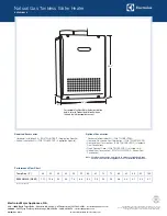 Preview for 2 page of Electrolux EN19WI30L S Dimensions And Specifications