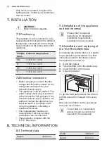 Preview for 12 page of Electrolux EN3488MOX User Manual