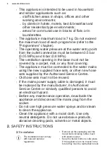 Preview for 4 page of Electrolux EN7F4722AN User Manual