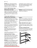 Preview for 46 page of Electrolux ENA34633W User Manual