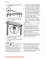 Preview for 56 page of Electrolux ENA34633W User Manual