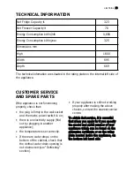 Preview for 23 page of Electrolux END42395W User Manual