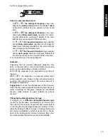 Preview for 11 page of Electrolux Energy Star WT30H208DU Instruction Manual