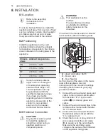 Предварительный просмотр 14 страницы Electrolux ENN2801EOV User Manual