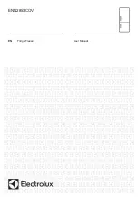 Preview for 1 page of Electrolux ENN2853COV User Manual