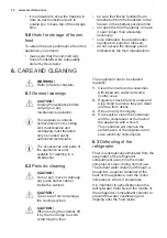 Preview for 12 page of Electrolux ENN2853COV User Manual