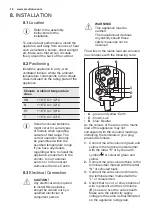 Preview for 16 page of Electrolux ENN2853COV User Manual