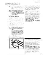 Preview for 11 page of Electrolux ENN2913COW User Manual