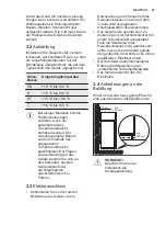 Предварительный просмотр 47 страницы Electrolux ENN3054EFW User Manual