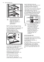 Предварительный просмотр 52 страницы Electrolux ENN3054EFW User Manual