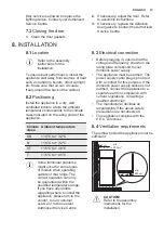 Preview for 13 page of Electrolux ENN92841AW User Manual