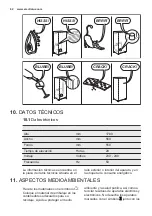 Preview for 62 page of Electrolux ENN92841AW User Manual