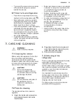 Preview for 15 page of Electrolux ENT6TE18SX User Manual