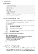 Preview for 2 page of Electrolux ENT6TF18S User Manual