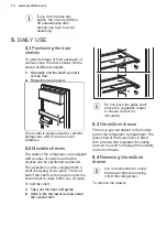 Preview for 12 page of Electrolux ENT8TE18S3 User Manual