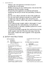 Preview for 4 page of Electrolux EOA5220AOR User Manual