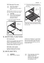 Preview for 11 page of Electrolux EOA5220AOR User Manual