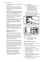 Preview for 22 page of Electrolux EOA5220AOR User Manual