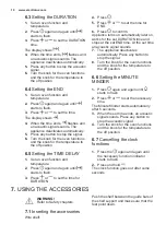 Preview for 10 page of Electrolux EOA5444AAX User Manual