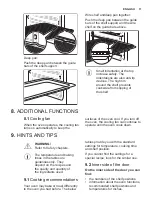 Preview for 11 page of Electrolux EOA5444AAX User Manual