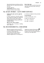 Preview for 29 page of Electrolux EOA5444AAX User Manual