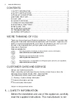 Preview for 2 page of Electrolux EOA5454AAK User Manual