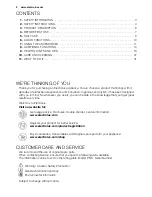 Preview for 2 page of Electrolux EOA5651AA User Manual