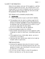 Preview for 3 page of Electrolux EOA5651AA User Manual