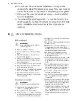 Preview for 4 page of Electrolux EOA5651AA User Manual