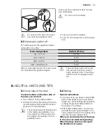 Preview for 15 page of Electrolux EOA5651AA User Manual