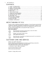 Preview for 2 page of Electrolux EOA5651BAK User Manual