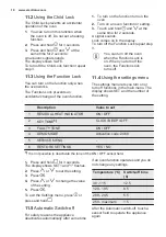 Preview for 18 page of Electrolux EOA5750AOX User Manual