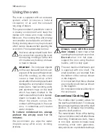 Preview for 10 page of Electrolux EOB 21000 User Information