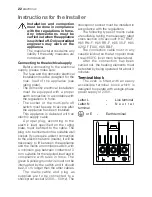 Preview for 22 page of Electrolux EOB 21000 User Information