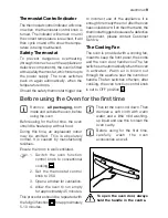 Предварительный просмотр 9 страницы Electrolux EOB 21001 User Manual