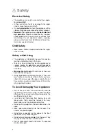 Preview for 4 page of Electrolux EOB 2620 Operating Instructions Manual