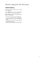 Preview for 9 page of Electrolux EOB 2620 Operating Instructions Manual