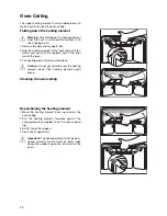 Preview for 30 page of Electrolux EOB 2620 Operating Instructions Manual