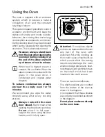 Preview for 11 page of Electrolux EOB 31010 User Information