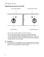 Preview for 12 page of Electrolux EOB 3610 Operating Instructions Manual