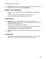 Preview for 29 page of Electrolux EOB 3610 Operating Instructions Manual