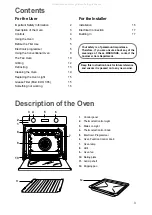 Preview for 3 page of Electrolux EOB 365 Instruction Booklet