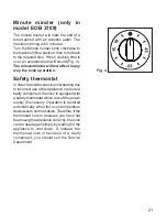 Preview for 5 page of Electrolux EOB 3709 Owner'S Manual