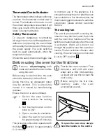 Предварительный просмотр 9 страницы Electrolux EOB 51001 User Information