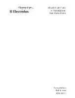 Electrolux EOB 53011 User Instructions preview