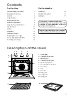 Preview for 3 page of Electrolux EOB 660 Instruction Booklet