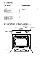 Preview for 3 page of Electrolux EOB 812 Instruction Booklet