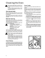 Preview for 8 page of Electrolux EOB 812 Instruction Booklet