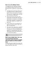 Preview for 21 page of Electrolux EOB20001 User Manual